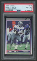 Emmitt Smith 1990 Score Supplemental #101T RC (PSA 8) at PristineAuction.com