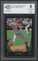 Mike Trout 2011 Bowman Draft #101 RC (BCCG 9) at PristineAuction.com