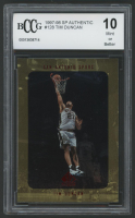 Tim Duncan 1997-98 SP Authentic #128 (BCCG 10) at PristineAuction.com