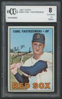 Carl Yastrzemski 1967 Topps #355 (BCCG 8) at PristineAuction.com
