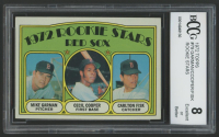 Mike Garman / Cecil Cooper RC / Carlton Fisk RC 1972 Topps Rookie Stars #79 (BCCG 8) at PristineAuction.com