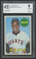 Willie Mays 1969 Topps #190 (BCCG 8) at PristineAuction.com