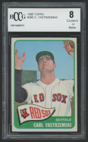 Carl Yastrzemski 1965 Topps #385 (BCCG 8) at PristineAuction.com