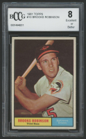 Brooks Robinson 1961 Topps #10 (BCCG 8) at PristineAuction.com