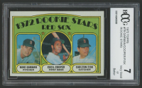 Mike Garman / Cecil Cooper RC / Carlton Fisk RC 1972 Topps Rookie Stars #79 (BCCG 7) at PristineAuction.com