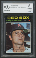 Carl Yastrzemski 1971 Topps #530 (BCCG 8) at PristineAuction.com