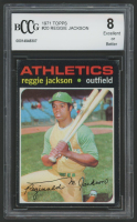 Reggie Jackson 1971 Topps #20 (BCCG 8) at PristineAuction.com