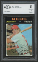 Pete Rose 1971 Topps #100 (BCCG 8) at PristineAuction.com