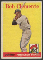 Roberto Clemente 1958 Topps #52A at PristineAuction.com