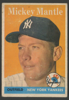 Mickey Mantle 1958 Topps #150 at PristineAuction.com
