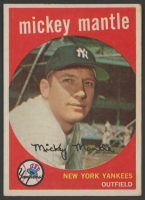 Mickey Mantle 1959 Topps #10 at PristineAuction.com