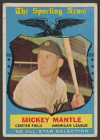 Mickey Mantle 1959 Topps AS #564 at PristineAuction.com