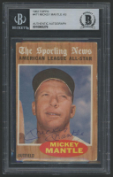 Mickey Mantle Signed 1962 Topps #471 AS (BGS) at PristineAuction.com