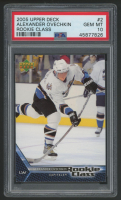 Alexander Ovechkin 2005 Upper Deck Rookie Class #2 (PSA 10) at PristineAuction.com