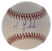 Michael Fassbender Signed OML Baseball Inscribed "Magneto" (JSA) at PristineAuction.com