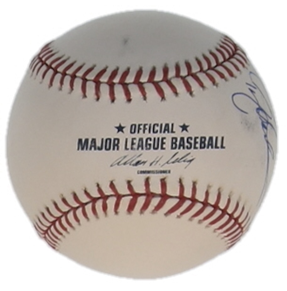 Barry Larkin Signed OML Hall of Fame Logo Baseball (JSA) at PristineAuction.com Barry Larkin Signed OML Hall of Fame Logo Baseball (JSA) at PristineAuction.com
