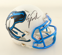 Spencer Danielson Signed Boise State Broncos Speed Mini Helmet (Beckett) at PristineAuction.com