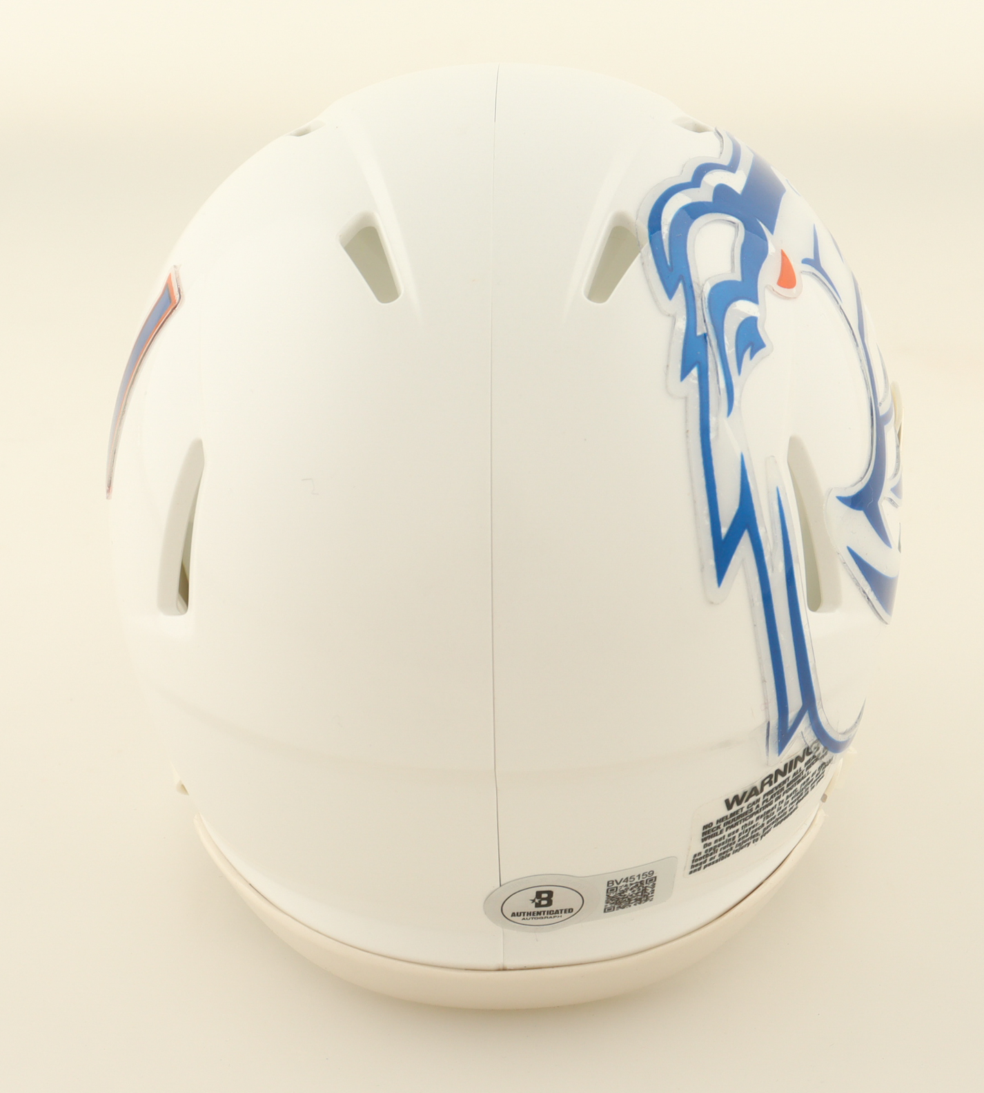 Spencer Danielson Signed Boise State Broncos Speed Mini Helmet (Beckett) at PristineAuction.com Spencer Danielson Signed Boise State Broncos Speed Mini Helmet (Beckett) at PristineAuction.com