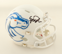 Spencer Danielson Signed Boise State Broncos Speed Mini Helmet (Beckett) at PristineAuction.com