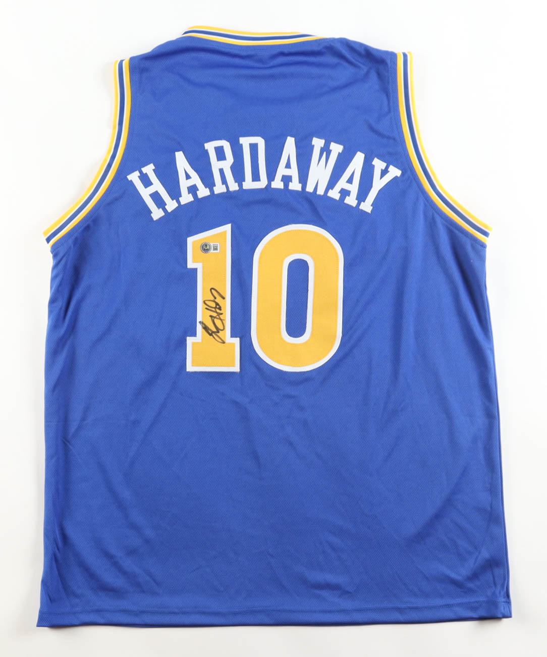 Tim Hardaway Signed Jersey (Beckett) at PristineAuction.com Tim Hardaway Signed Jersey (Beckett) at PristineAuction.com