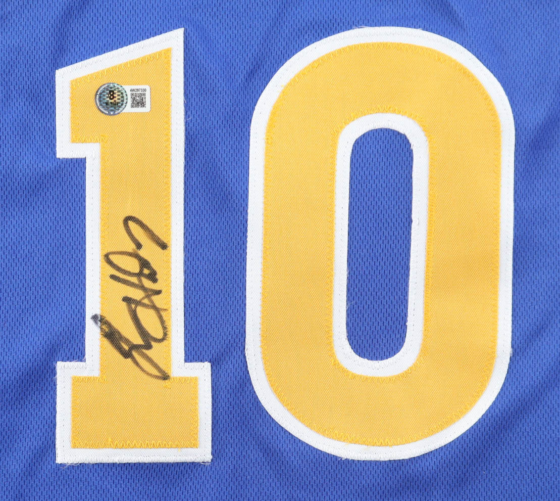 Tim Hardaway Signed Jersey (Beckett) at PristineAuction.com Tim Hardaway Signed Jersey (Beckett) at PristineAuction.com