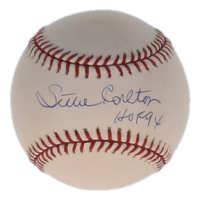 Steve Carlton Signed OML Baseball Inscribed "HOF 94" (JSA) at PristineAuction.com
