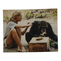 Jane Goodall Signed 8x10 Photo Inscribed "Best Wishes" (PSA) at PristineAuction.com