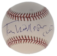 Tom Hiddleston Signed OML Baseball Inscribed "Loki" (JSA) at PristineAuction.com