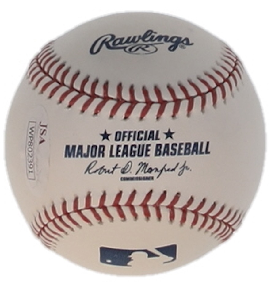 Tom Holland Signed OML Baseball (JSA) at PristineAuction.com Tom Holland Signed OML Baseball (JSA) at PristineAuction.com