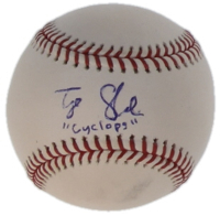 Tye Sheridan Signed OML Baseball Inscribed "Cyclops" (JSA) at PristineAuction.com
