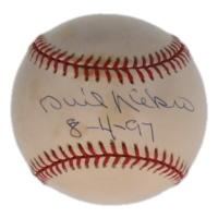 Phil Niekro Signed ONL Baseball Inscribed "8-4-97" (JSA) at PristineAuction.com