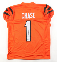 Ja'Marr Chase Signed Jersey (Beckett) at PristineAuction.com