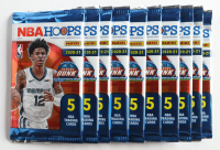 2020-21 Panini Hoops Basketball Retail Pack Lot Of (10) Packs at PristineAuction.com