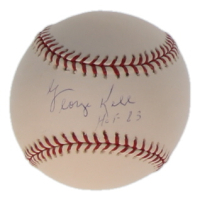 George Kell Signed OML Baseball Inscribed "HOF 83" (TriStar & MLB) at PristineAuction.com