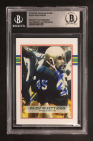 Rudy Ruettiger Signed Custom Trading Card (BGS) at PristineAuction.com