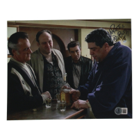 Vincent Pastore Signed "The Sopranos" 8x10 Photo Inscribed "Big Puss" (Beckett) at PristineAuction.com
