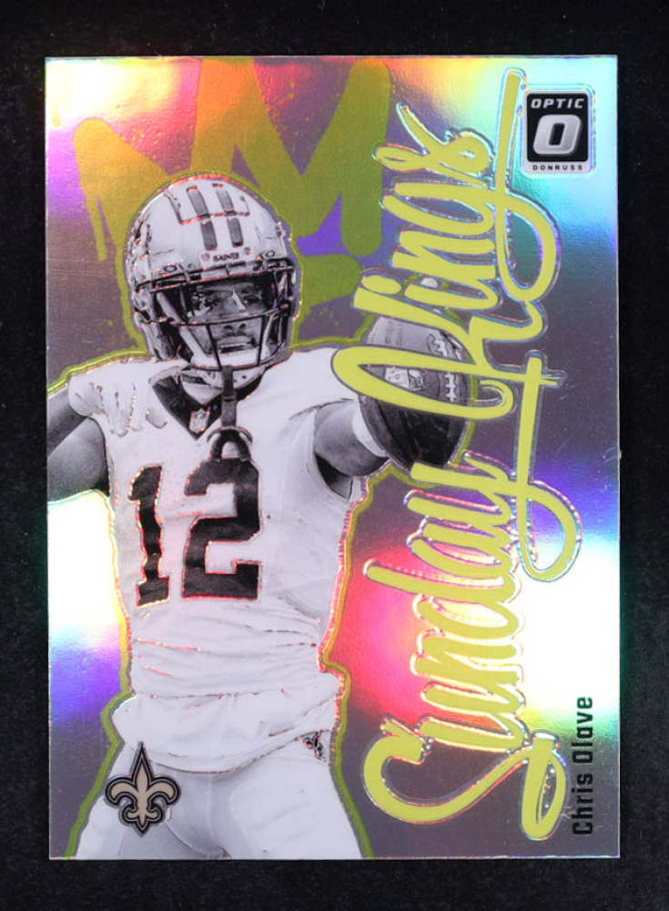 Chris Olave 2024 Donruss Optic Sunday Kings #17