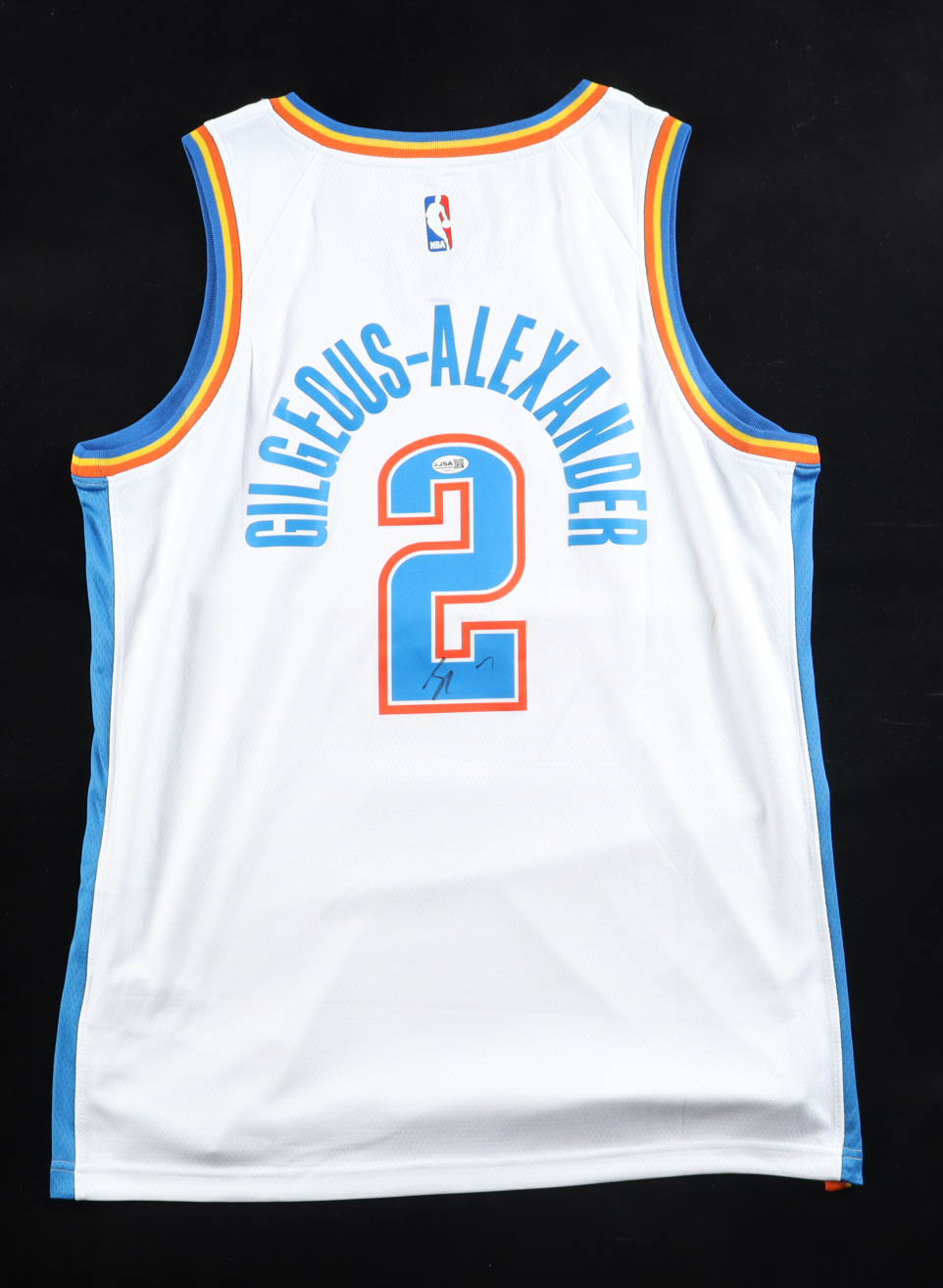 Shai Gilgeous-Alexander Signed Thunder Nike Authentic Jersey (JSA) at PristineAuction.com Shai Gilgeous-Alexander Signed Thunder Nike Authentic Jersey (JSA) at PristineAuction.com