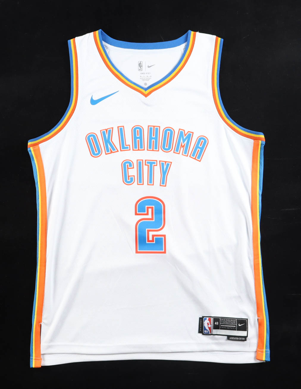 Shai Gilgeous-Alexander Signed Thunder Nike Authentic Jersey (JSA) at PristineAuction.com Shai Gilgeous-Alexander Signed Thunder Nike Authentic Jersey (JSA) at PristineAuction.com