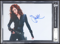 Scarlett Johansson Signed Black Widow 8x10 Photo (BGS) at PristineAuction.com