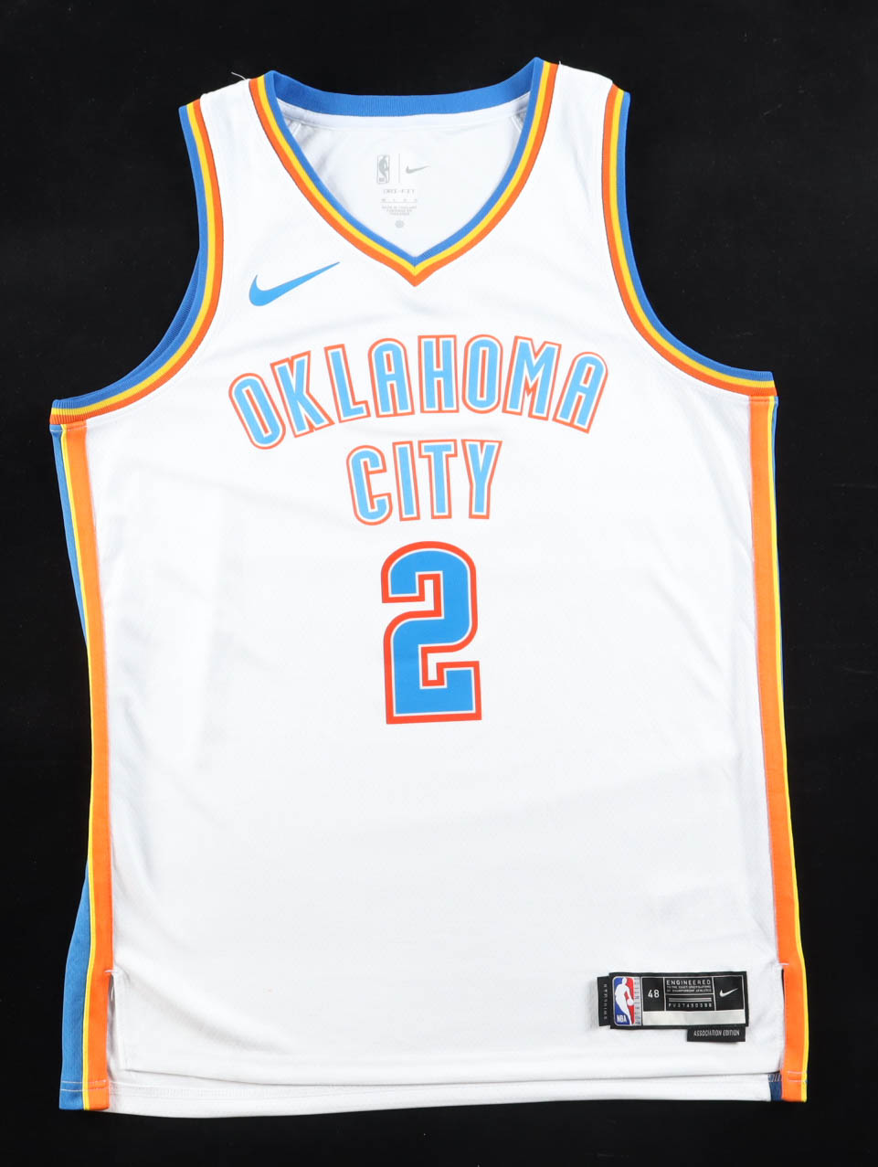 Shai Gilgeous-Alexander Signed Thunder Nike Authentic Jersey (JSA) at PristineAuction.com Shai Gilgeous-Alexander Signed Thunder Nike Authentic Jersey (JSA) at PristineAuction.com