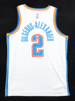Shai Gilgeous-Alexander Signed Thunder Nike Authentic Jersey (JSA) at PristineAuction.com