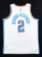 Shai Gilgeous-Alexander Signed Thunder Nike Authentic Jersey (JSA) at PristineAuction.com
