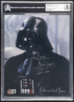 David Prowse & James Earl Jones Signed "Star Wars" 8x10 Photo Inscribed "Darth Vader" (BAS) at PristineAuction.com
