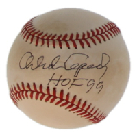 Orlando Cepeda Signed ONL Baseball Inscribed "HOF 99" (JSA) at PristineAuction.com