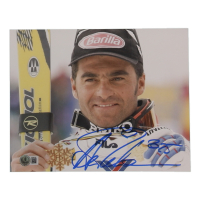 Alberto Tomba Signed NASCAR 8x10 Photo (Beckett) at PristineAuction.com