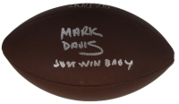 Mark Davis Signed NFL Football Inscribed "Just Win Baby" (Beckett) at PristineAuction.com