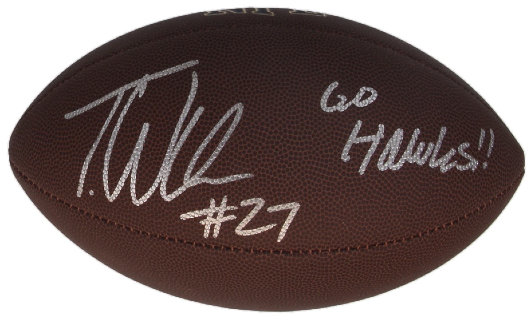 Tariq "Riq" Woolen Signed NFL Football Inscribed "Go Hawks!" (Beckett) at PristineAuction.com Tariq "Riq" Woolen Signed NFL Football Inscribed "Go Hawks!" (Beckett) at PristineAuction.com