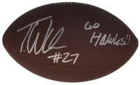 Tariq "Riq" Woolen Signed NFL Football Inscribed "Go Hawks!" (Beckett) at PristineAuction.com