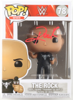 The Rock Signed WWE #78 Funko Pop! Vinyl Figure (Beckett) at PristineAuction.com